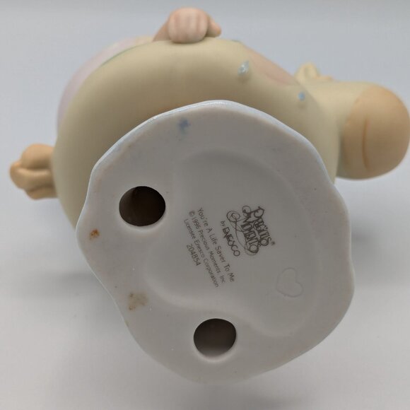 Precious Moments Figurine You're a Life Saver to Me, 1996, Girl with Pool Float - Picture 7 of 8